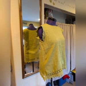 Terzo Millennio made in Italy yellow top